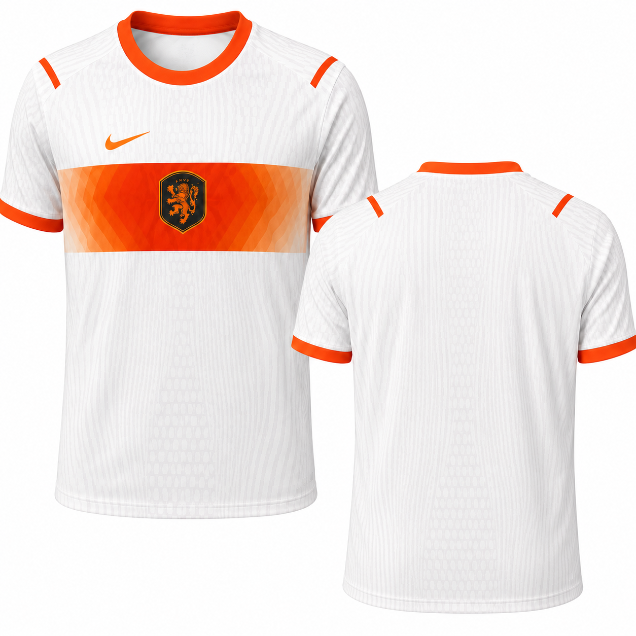 <h1>Мъжка Тениска На Холандия 2026 г. СВЕТОВНО Бяла Away Jersey